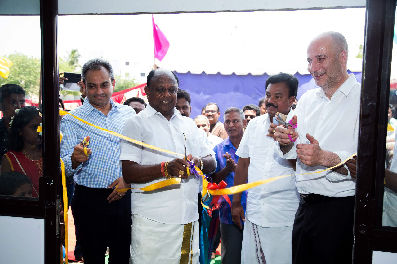 Giuseppe Marangoni & Harsh Gandhi Inaugurating Xtramiles